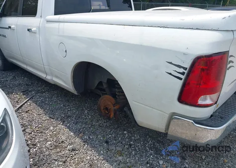 2012 Ram 1500 Slt из США, поврежденный, VIN 1C6RD7GT9CS141153